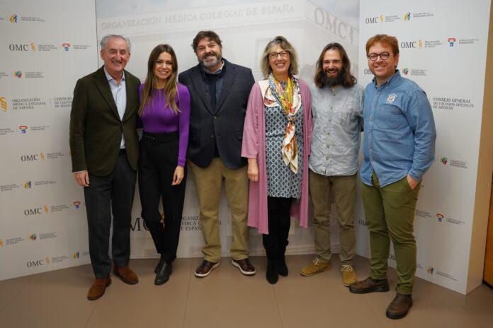 De izq. a der.: Tomás Cobo, Sonia Agudo, José María Ruiz, Rosa Arroyo, Iñaki Alegría y Ortzi Balda